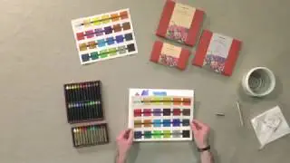 Product Demo - Mungyo Aquarelle Oil Pastels