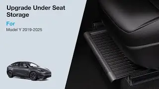 Wigoo Tesla Model Y Under Seat Storage Box Organizer
