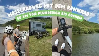 50km Moselradweg bis Cochem (mit dem Rennrad)