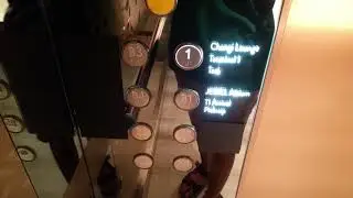 Changi Airport T1 Lobby E Schindler Jewel Lift 29 Elevator Singapore 2 2