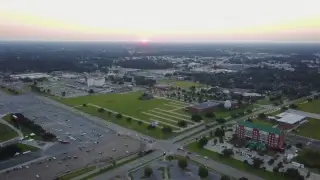 Cajun field time lapse