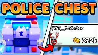 The BEST METHOD To INSTANTLY BREAK POLICE CHEST In PET SIMULATOR 99!