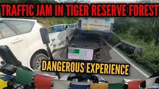 Traffic Jam in Annamalai Tiger Reserve 😡  ! Dangerous experience ever 😦