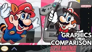 GRAPHICS UNFAIR battle 8 vs. 16 BITS. Clear WINNER❓ You SURE❓ - GRAPHICS comparison SNES vs  NES.