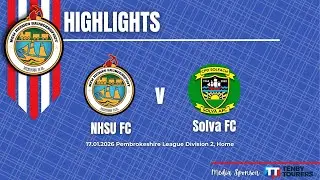 NHSU FC v Solva FC Home League 17/01/2026