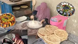 #العيش البتاو الصعيدي بدقيق الذرة بتاع زمان ست صعيديه لكن عصريه تخد العربية وجبت طلبات بيتي