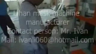 Automatic N95 cup mask machine (HD-LHQZD8000)