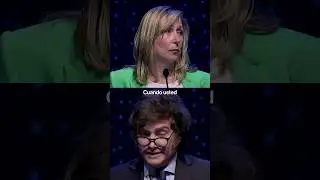 Milei &iquest;machista o ignorante? Pregunta Myriam Bregman #debatepresidencial #debate2023