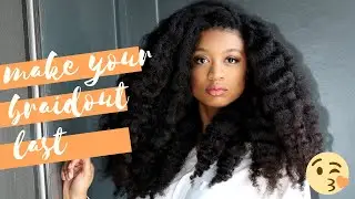 5 Tips to Maintain a Braid Out for a Week