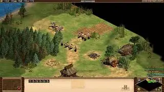 Age of Empire II HD - Genghis Khan - Mission 3 part 1 Hard (FR)