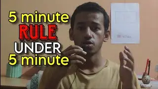 5 minute Rule That will Change your LIFE !!