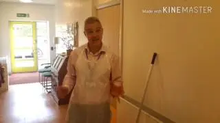 Traffic lane floor cleaning system