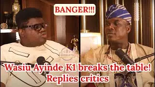 Wasiu Ayinde K1 breaks the table! Replies critics on controversies about him in mother of Interviews
