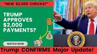 &ldquo;BREAKING: Trump Confirms NEW $2,000 Payments &ndash; Eligibility, Dates & Full Details Explained!&rdquo;