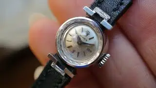 Rolex Orchid Ref. 2251 18k White Gold 15 mm  Tiny Vintage Watch 1964