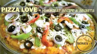 Thick and soft crust Italian chicken pizza I Perfect Pizza bread I মাইক্রোওয়েভে এবং চুলায় পিজ্জা