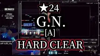 ★24 G.N. [A] HARD CLEAR / Lunatic Rave 2【BMS】Player - Aquars