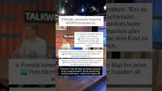 Snapchat eine Gefahr f&uuml;r Kinder #elterntipps #mediensucht #familie #elternsein