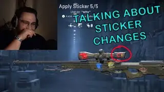 ohnepixel talks about the NEW STICKER changes in depth - A CALL TO ARMS CS2 UPDATE