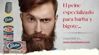 Peines Beka para barba y bigote, compra en l&iacute;nea www.tiendabeka.com