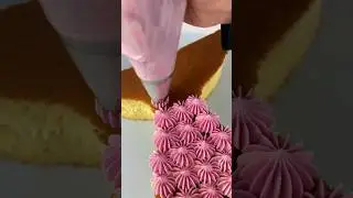 DIY food diary|So cute fish tail cake decoration tutorial for everyone ❤️ #shorts #whippedcream