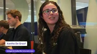 Leerlingen Defensie en Veiligheid nemen jongerenredactie van VRT over