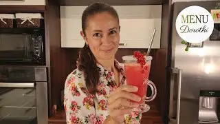 Czerwona lemoniada. Naturalna, pyszna, domowa i orzeźwiająca, bez chemii i barwnik&oacute;w. MENU Dorotki