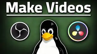 how I make unfunny videos in Linux (with obs and davinci resolve)