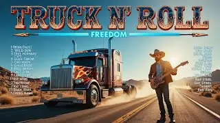 OPEN ROAD COUNTRY ROCK &ndash; Music for Endless Miles #TruckDriving #RockCountryVibes #HighwayMusic