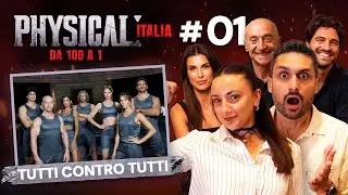 PHYSICAL: 100 TO 1 - EPISODE 1 REACTION WITH ELISABETTA CANALIS, JURY CHECHI, AND ALVISE RIGO 🏋