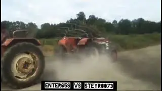 STEYR 8073 VS ENTER 65S &Ccedil;EKİŞMESİ
