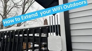 How to Extend Your Home WiFi To Your Entire Property EASY!! - Backyard, shed, barn sauna and Beyond!