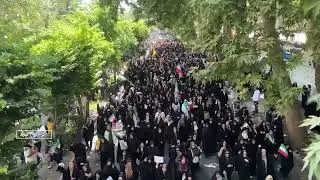 JUST IN | Mass rally in Karaj, IRAN against Zionist regime after Friday prayers  🇮🇷