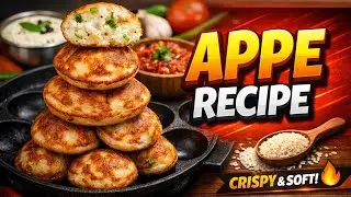 Crispy & Soft Appe Recipe | South Indian Paniyaram at Home | Easy Breakfast Recipe