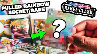 RAINBOW RARE PULL From Pokemon Rebel Clash Booster Box 🔥