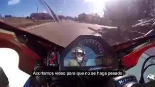 Indicador de marchas universal para moto 2WRS (Instalaci&oacute;n CBR1000RR)