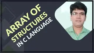 Array of structures in C