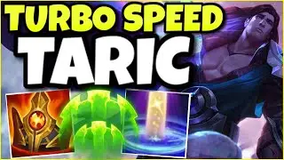 THIS TARIC BUILD LETS YOU ZOOM AROUND SAVING EVERYONE!? BEST TARIC BUILD S11- (League of Legends)