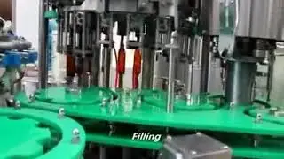 6000BPH Craft Beer Glass bottle Filling Equipment