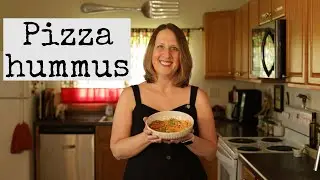 Pizza hummus: A fun vegan appetizer everyone will love
