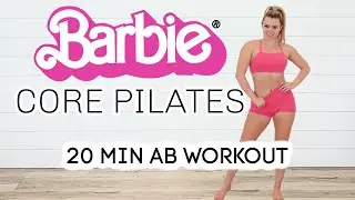 Тренировка для пресса Barbie-Core Pilates без оборудования.