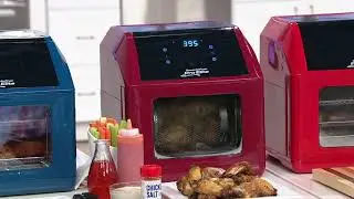 Power Air Fryer 10-in-1 Pro Elite Oven 6-qt with Cookbook on QVC