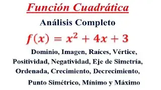 Funci&oacute;n Cuadr&aacute;tica - An&aacute;lisis Completo (2)