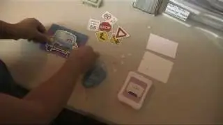 How to make a card for someone that passed the drivers test.