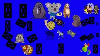 32 animals sounds cheering down