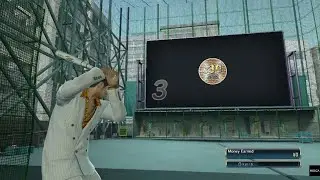 YAKUZA 0-Batting center mini game (Earn a total of 5 million by batting)