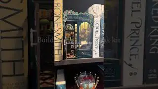 Building my book nook kit 📚 #booknook #booktok