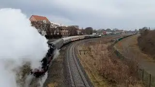 41 1144 und V 100 003 auf dem Weg nach Erfurt. 06.12.2025