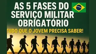 🎖️ 5 Fases do Serviço Militar Obrigatório 🇧🇷 |Tudo que o Jovem Precisa Saber para o Alistamento 2026