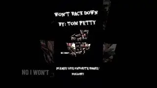 Won't Back Down - @tompetty #acoustic #musicvideo #autistic #audhd #lefthanded #adhd #coversong